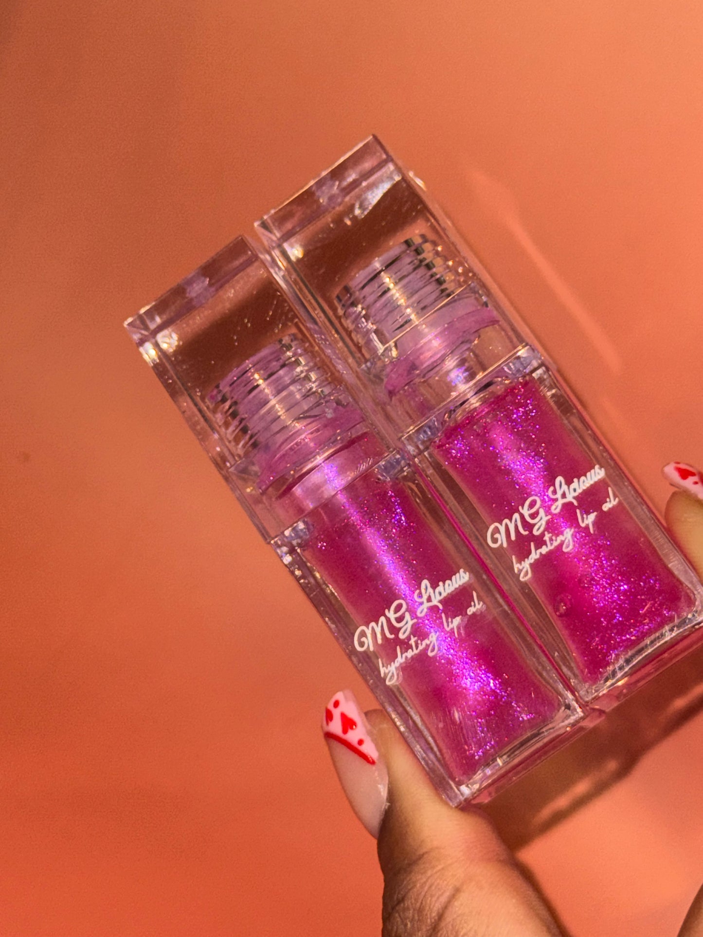 Color changing lip oil